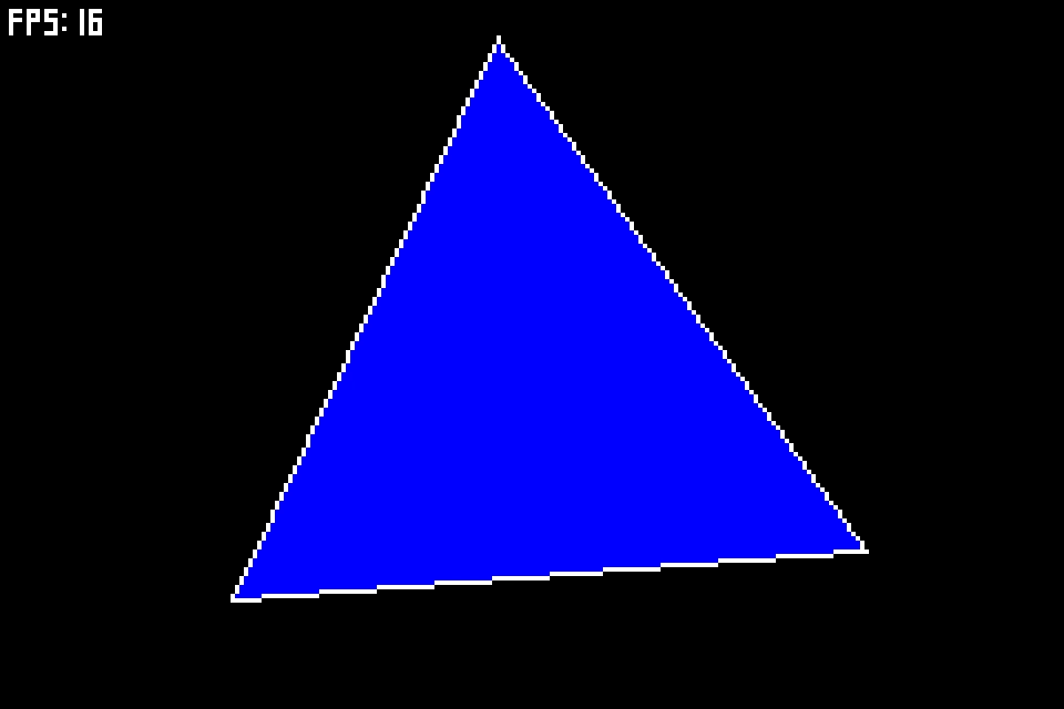 Dreieck Rendering Hardware
