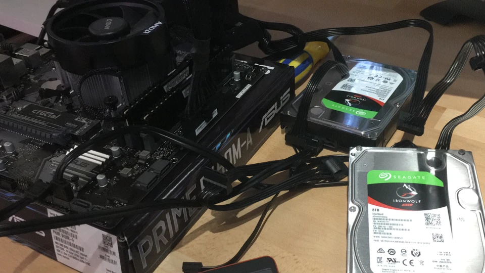 Test des Homelab Servers